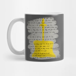 Writings of White Mug